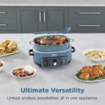 Ninja MC2001 PossibleCooker PRO Plus, 8.5-QT Multicooker, 9 Functions, Slow Cook, Sear, Sauté, Proof, Pasta/Rice, Replace 16 Kitchen Tools, Oven-Safe Ceramic Pot, 1400-Watt, Blue (2026 Release) - Image 2