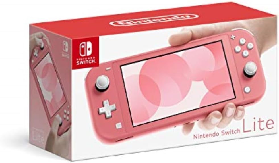 Nintendo-Switch-Lite-Coral-Switch.jpg Nintendo Switch Lite - Coral - Switch - Image 1
