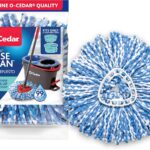 O-Cedar EasyWring RinseClean Spin Mop Microfiber Refill, 1-Pack, Blue