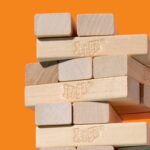 Official Hasbro Games Jenga Game | Digital Die for 6 More Ways to Play | Original Wood Block Game | Stacking Tower | Ages 6+ | 1+ Players | Party Games - Image 2