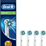 Oral B Cross Action Replacement Electric Toothbrush Heads x4