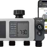 Orbit B-hyve XD 4-Port Smart Hose Watering Timer - App Controlled - Smart WeatherSense - Bluetooth Sprinkler Timer with Remote Control - Multi Outlet Yard Irrigation System - 24634