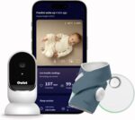 Owlet® Dream Duo (Gen 1) Smart Baby Monitor: FDA-Cleared Dream Sock® Plus Owlet Cam 2 - Tracks & Notifies for Pulse Rate & Oxygen While Viewing Baby in 1080p HD WiFi Video