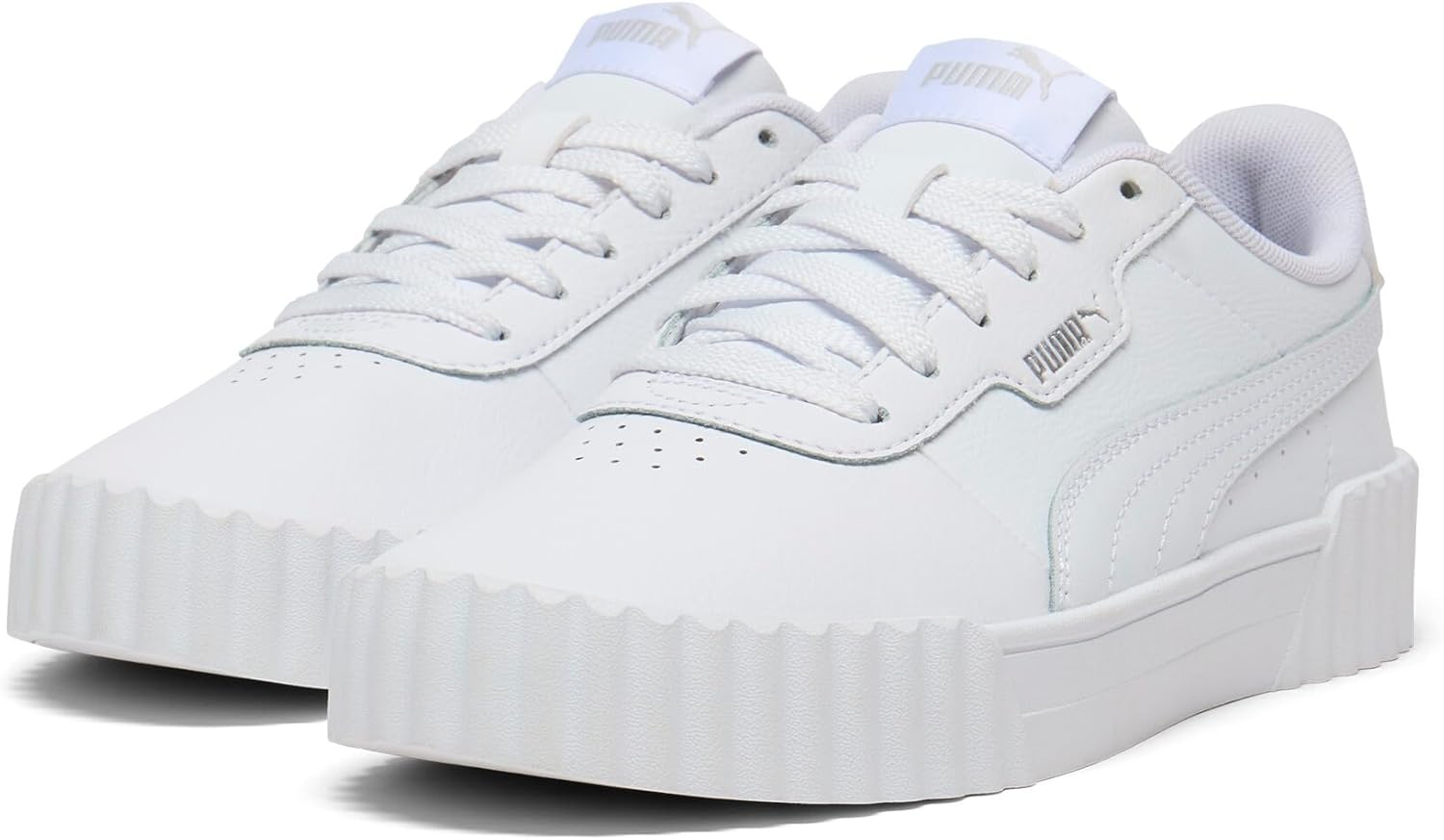 PUMA-Womens-Carina-Leather-Sneaker.jpg PUMA Women's Carina Leather Sneaker - Image 1