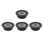 Pack of 4 Pulley Rolling Seat Trolley Rolling Pulley Fits XTL Power PRO / ULTIMATE1 Replacement Part New For Bowflex