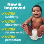 Pampers Diapers - Baby Dry - Size 4, 92 Count, Absorbent Disposable Infant Diaper (Packaging May Vary) - Image 2