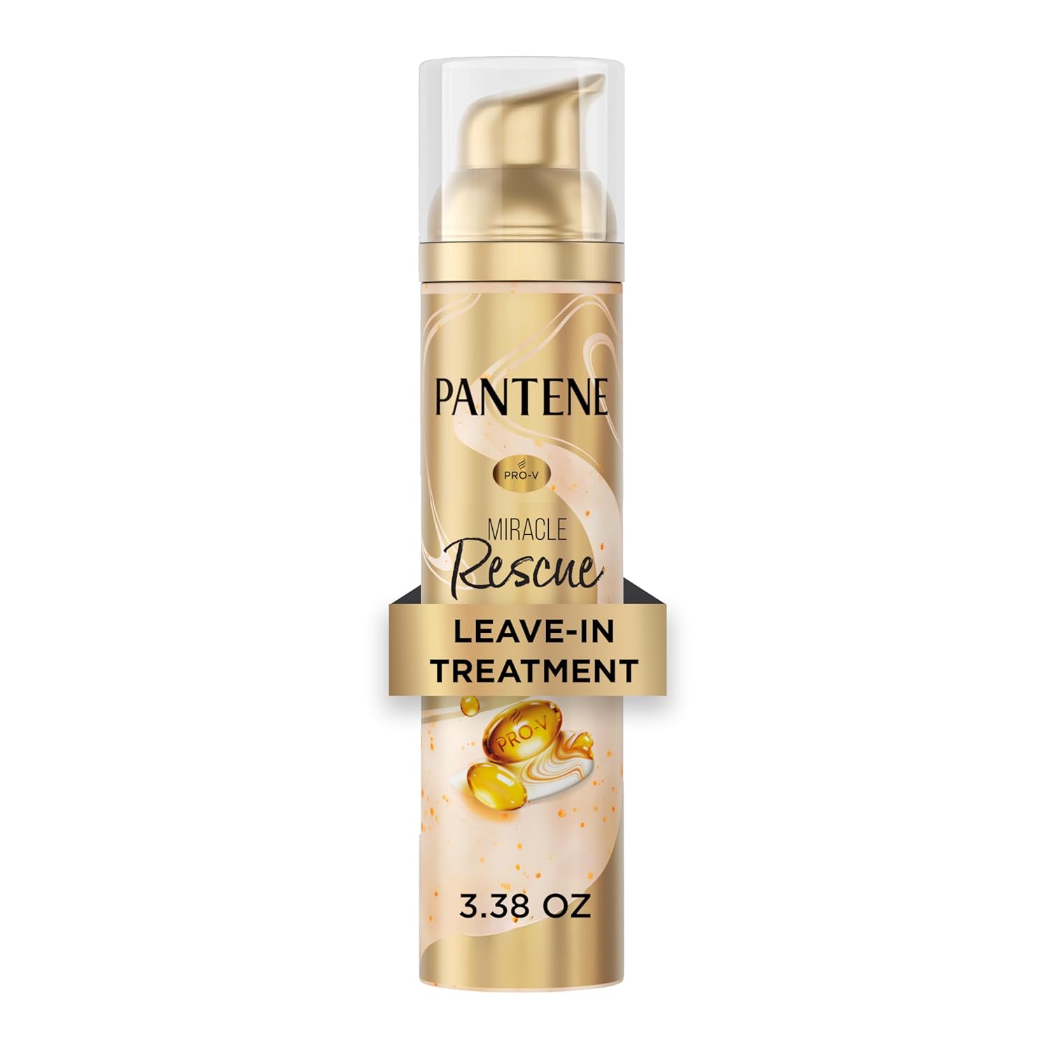 Pantene-Miracle-Rescue-Leave-In-Treatment-with-Pro-V-Pearls-Instant-Damage.jpg Pantene Miracle Rescue Leave-In Treatment with Pro-V Pearls, Instant Damage Repair, 3.38 oz - Image 1