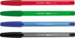 Paper Mate InkJoy 100ST Ballpoint Pens | Fine Point (0.7mm) | Assorted Classic Colours | 5 Count - Image 2