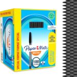 Paper Mate InkJoy 100ST Ballpoint Pens | Medium Point (1.0 mm) | Black | 100 Count
