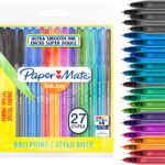 Paper Mate InkJoy 100ST Ballpoint Pens, Medium Point (1.0 mm), Assorted Fun Colours, 27 Count
