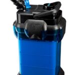 Penn-Plax Cascade 700 Canister Filter - 185 GPH Aquarium Filter for Tanks Up to 65 Gallons - 360 Degree Flow Valves, Poly Fiber Pads, Bio-Sponge & Activated Carbon -Fresh & Saltwater - 11x10x15in