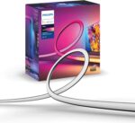 Philips Hue Play Gradient 65" Smart TV Light Strip, Flowing Color-Changing LED Strip Lights, Multicolor TV Backlight Sync with Music and Gaming, Requires Bridge & Sync Box, Control with App and Voice