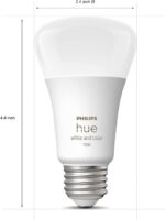 Philips Hue Smart Light Starter Kit - Includes (1) Bridge and (4) 75W A19 E26 LED Smart White and Color Ambiance Bulbs - Control with App - Compatible with Alexa, Google Assistant, and Apple HomeKit - Image 2