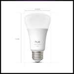 Philips Hue Starter Kit: Bridge Pro + 4 A19 E26 Smart Bulbs, White & Color Ambiance, Dimmable, Smart Light Hub, Works with Apple Home, Alexa, Google, Samsung SmartThings - Image 2