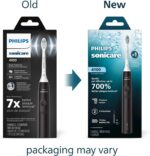 Philips Sonicare 4100 Series Electric Toothbrush - Sonic Toothbrush with Advanced Sonic Technology, Pressure Sensor, Two Intensity Settings, Smartimer & Quadpacer, Black, Model HX3681/24 - Image 2
