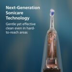 Philips Sonicare 5900 Series Electric Toothbrush, Pressure Sensor, 6 Brushing Settings, SmarTimer, BrushPacer, 21-Day Runtime, Gentle Professional-Clean Feel, for Sensitive Gums, Black, HX7131/02 - Image 2
