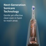 Philips Sonicare 6500 Series Electric Toothbrush - Next-Generation Sonicare Technology, Pressure Sensor, 9 Brushing Settings, SmarTimer, BrushPacer, 21-Day Runtime, Travel Case, Navy Blue, HX7413/07 - Image 2