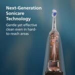 Philips Sonicare 6700 Series Electric Toothbrush - Next-Generation Sonicare Technology, Pressure Sensor, 9 Brushing Settings, SmarTimer, BrushPacer, 21-Day Runtime, Travel Case, Black, HX7411/06 - Image 2