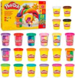 Play-Doh 22 Pack Ultimate Color Variety, Bulk Assorted Colors, 2 & 4 Ounce Modeling Compound Cans, Kids Arts & Crafts, Preschool Toys, Ages 2+ (Amazon Exclusive)
