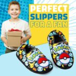 Pokemon Boys Slippers, Pikachu Bulbasaur Soft Kids Shoes, Pokemon Gifts for Boys - Image 2