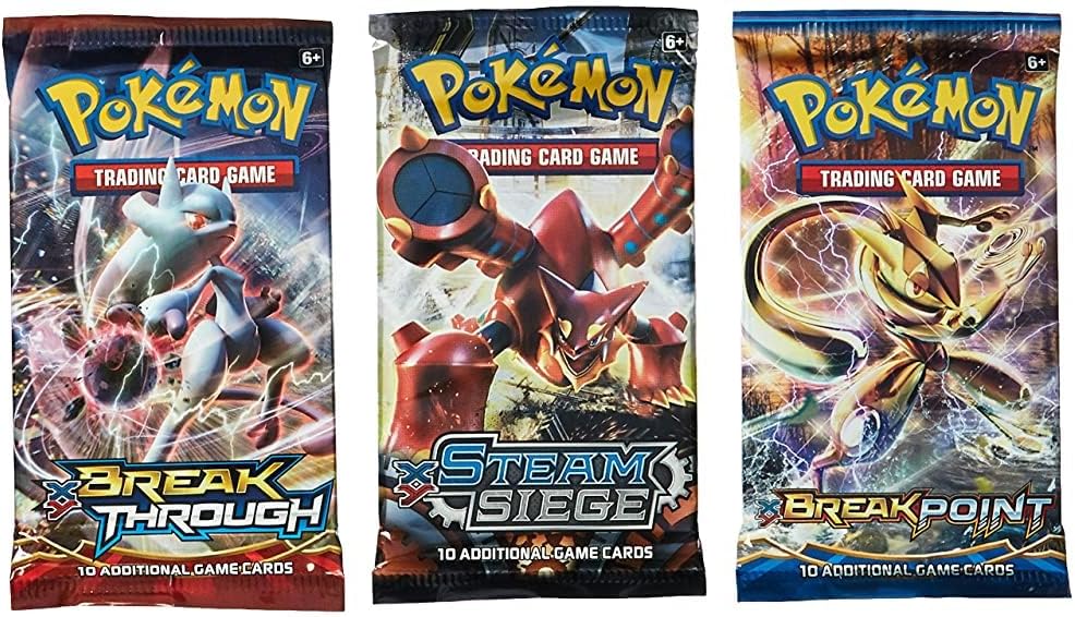 Pokemon-Cards-3-Booster-Packs-Random-packs.jpg Pokemon Cards - 3 Booster Packs (Random packs) - Image 1