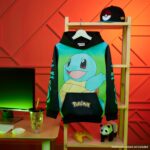 Pokemon Hoodie for Boys & Teens Hooded Sweatshirt Warm Anime Pikachu Sweater - Image 2