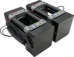 PowerBlock Elite EXP Adjustable Dumbbells, Sold in Pairs, Stage 1, 5-50 lb. Dumbbells, Durable Steel Build, Innovative Workout Equipment, All-in-One Dumbbells, Expandable with Expansion Kits