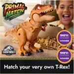 Primal Hatch Jurassic World Interactive Toy Dinosaur & Egg, Hatch & Train Your own Baby Dino with 100+ Sounds & Reactions, Kids Toys for Boys & Girls Aged 5 & Up - Image 2