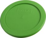 Pyrex 7200-PC (2-Cup) Lawn Green Replacement Lid (6-Pack) - Made in USA | BPA-Free Plastic | Secure Snap Fit | Refrigerator Safe | Top Rack Dishwasher Safe - Image 2