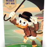Ravensburger Disney Lorcana TCG: Scrooge McDuck Gift Box - Glimmer Foil Promo Card, 5 Assorted Booster Packs, Storage Box and Dividers - Trading Card Game & Disney Collectible - Ages 8+