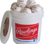 Rawlings | Official League Recreational Use Practice Baseballs | Youth/8U | OLB3 | Bucket | 24 Count