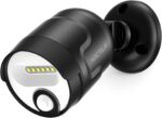 Rechargeable Battery Operated Motion Sensor Light, 4000mAh Battery Powered Spotlight 600 Lumen Outdoor IP65 Waterproof for Porch, Yard, Wall, Garden