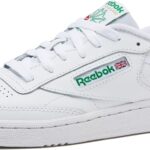 Reebok Club C 85 Mens Tennis Shoes, Casual Fashion White Sneakers for Men