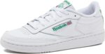 Reebok Club C 85 Mens Tennis Shoes, Casual Fashion White Sneakers for Men