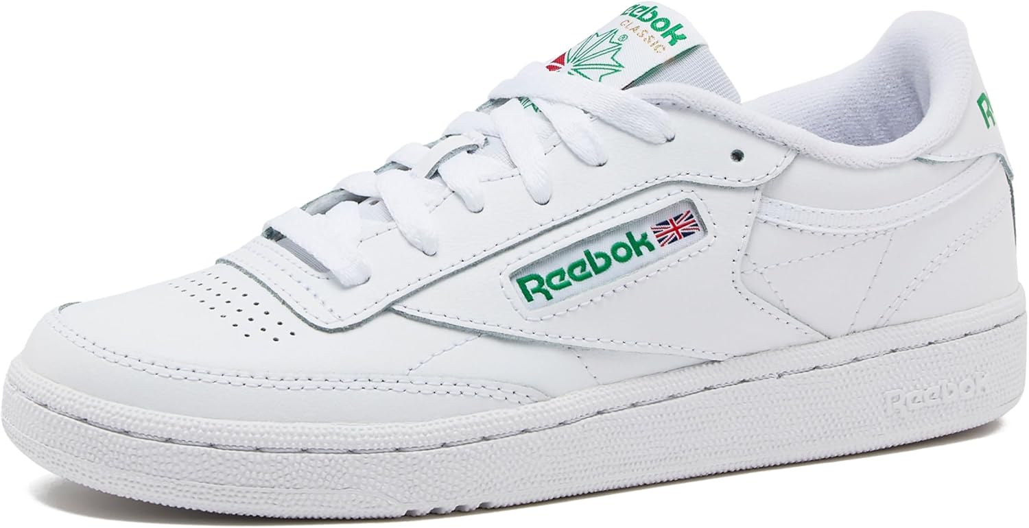Reebok-Club-C-85-Mens-Tennis-Shoes-Casual-Fashion-White.jpg Reebok Club C 85 Mens Tennis Shoes, Casual Fashion White Sneakers for Men - Image 1