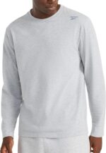 Reebok Men's Volt Long Sleeve Crewneck Top