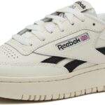 Reebok Womens Club C Double Revenge Platform Tennis Shoes for Women, Fashion Womens Sneakers