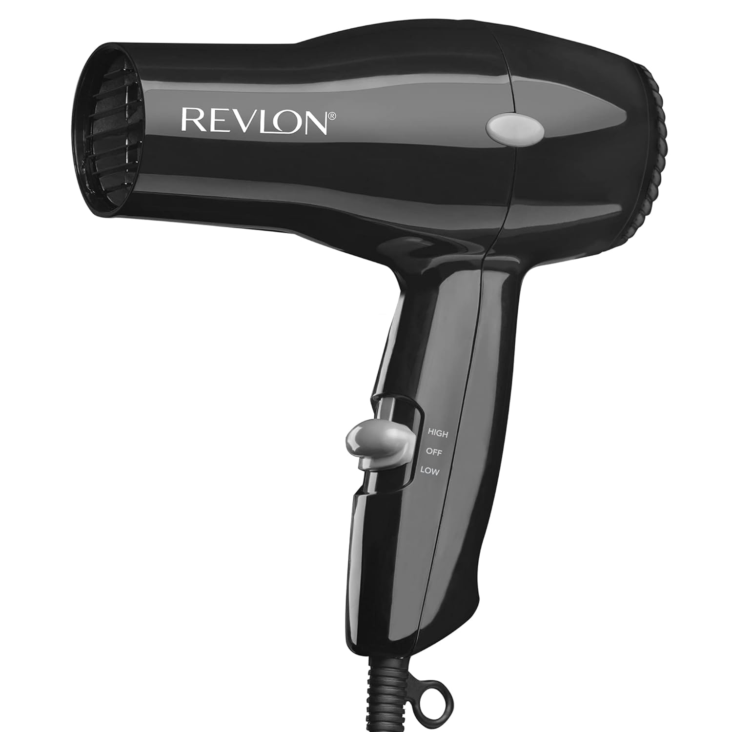 Revlon-Compact-Hair-Dryer-1875W-Lightweight-Design-Perfect-for.jpg Revlon Compact Hair Dryer | 1875W Lightweight Design, Perfect for Travel, (Black) - Image 1