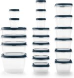 Rubbermaid EasyFindLids Food Storage Containers in Special-Edition Insignia Blue, 42 Piece - Image 2