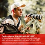 SANDISK 128GB Extreme PRO SD UHS-I Card - Up to 250MB/s Read Speed and 120MB/s Write Speed, 4K UHD, Full HD, U3, and V30 - SDSDXXJ-128G-GSCIN - Image 2