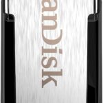 SANDISK 128GB Ultra Flair USB 3.0 Flash Drive, SDCZ73-128G-G46, Black