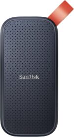 SANDISK 1TB Portable SSD - Up to 800MB/s, USB-C, USB 3.2 Gen 2, Updated Firmware - External Solid State Drive - SDSSDE30-1T00-G26