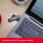 SANDISK 512GB Extreme PRO Dual Drive - Up to 1,000MB/s, USB Type-C, and USB Type-A, High-Performance Flash Drive - SDDDE1-512G-G46 - Image 2