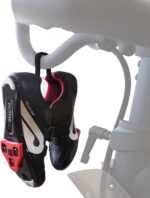 SELINA® Shoe Hanger for Peloton - Shoe Holder Accessory for Peloton - Must Have Accessory for The Peloton Bike and Peloton Bike Plus - Shoe Hook Compatible with Your Peloton Bike (Single - Black)