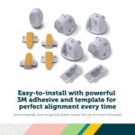 Safety 1st Adhesive Magnetic Lock System, 4 Locks And 1 Key - Image 2