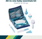 Safety 1st Deluxe Baby Healthcare and Grooming Kit, Arctic Blue, Newborn Baby Essentials, One Size, 25 Pieces - Image 2