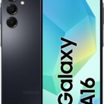 Samsung Galaxy A16 4G LTE (128GB + 4GB) International Model SM-A165F/DS Factory Unlocked, 6.7", Dual SIM, 50MP Triple Camera (Case Bundle), Black