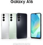 Samsung Galaxy A16 4G LTE (128GB + 4GB) International Model SM-A165F/DS Factory Unlocked, 6.7", Dual SIM, 50MP Triple Camera (Case Bundle), Black - Image 2