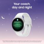Samsung Galaxy Watch 8 (2025) 40mm Bluetooth Smartwatch, Cushion Design, GPS Fitness Tracker, Sleep Coaching, Running Coach, Energy Score, Heart Rate Tracking, Silver [US Version, 2 Yr Warranty] - Image 2