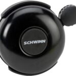 Schwinn Classic Black Bike Bell, Bicycle Accessories, Kids and Adult Bikes, Easy Installation, Loud Ringing Sound